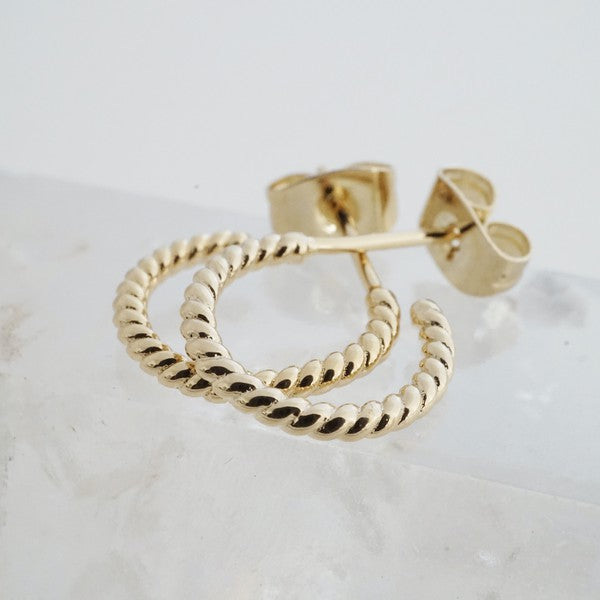 Twisted Rope Hoops