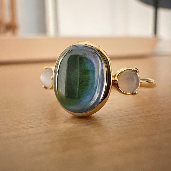 Bejeweled Mood Ring