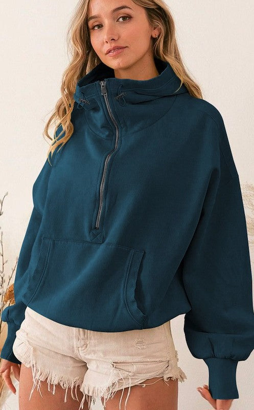 Half Zip Pullover Sweater